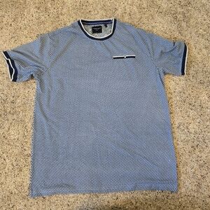 Lloyd & Jefferson Blue Large Tshirt‎